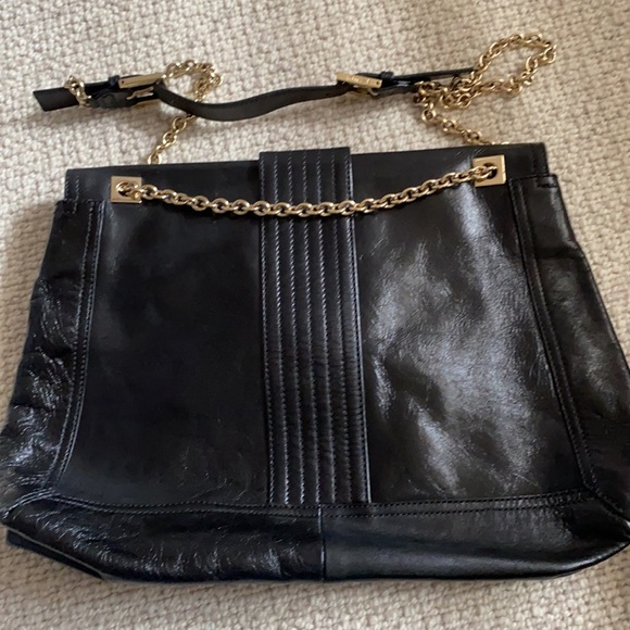 Black leather authentic Fendi bag - Picture 8 of 8